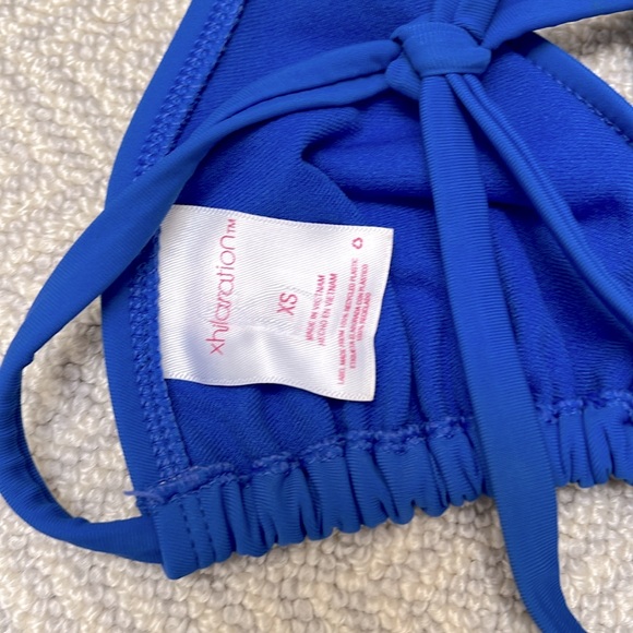 XHILARATION Cobalt Blue Bikini - Picture 4 of 5